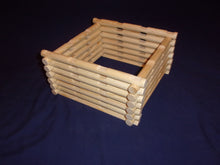 Load image into Gallery viewer, 4 notch cabin-building logs, 32 pieces, handmade, free shipping